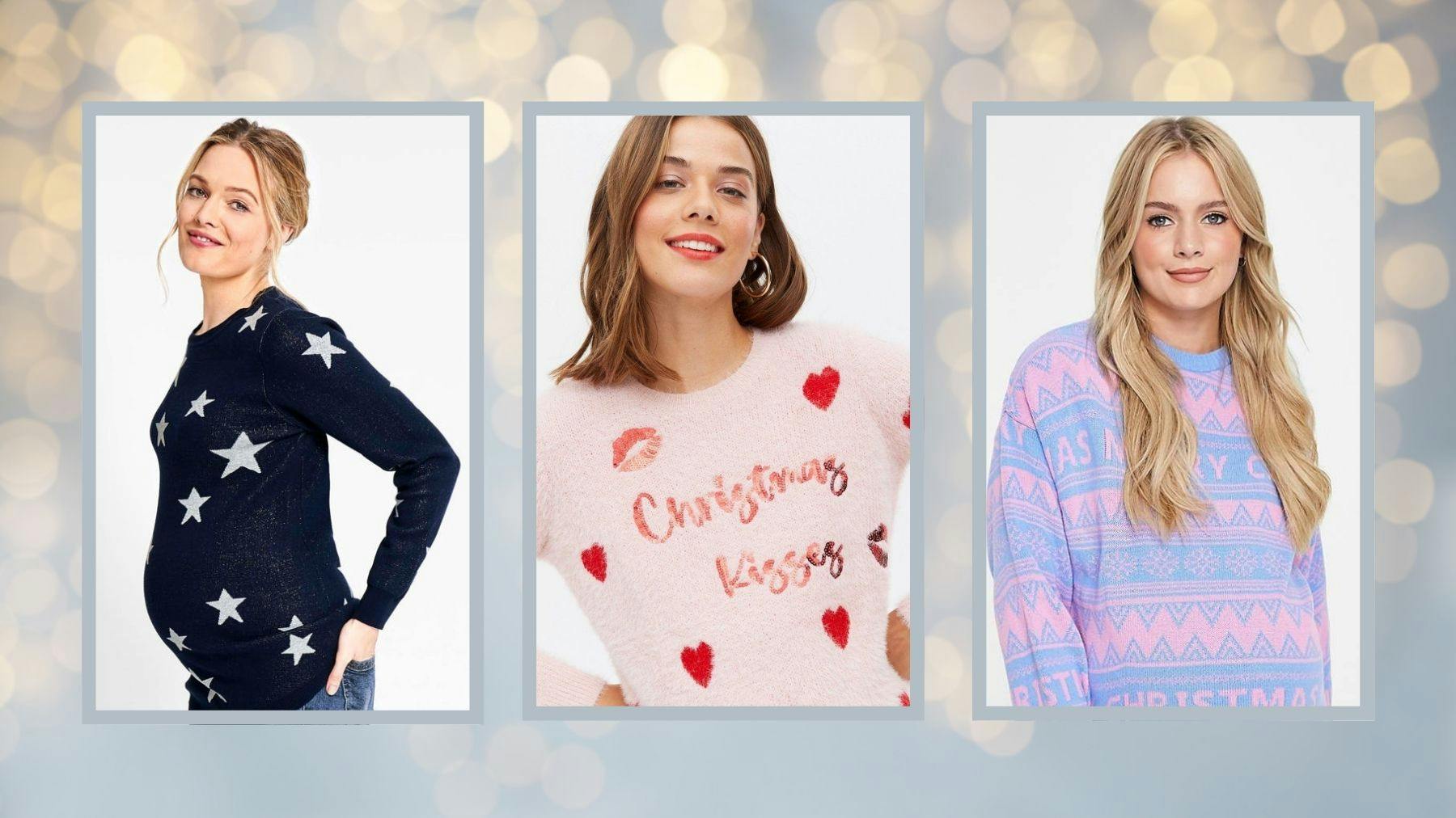 The best maternity Christmas jumpers for 2021 Closer